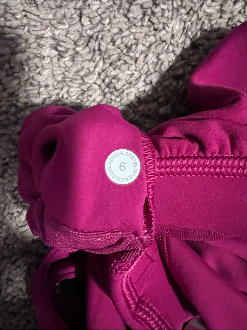lululemon Align Magenta Cropped Tank Top